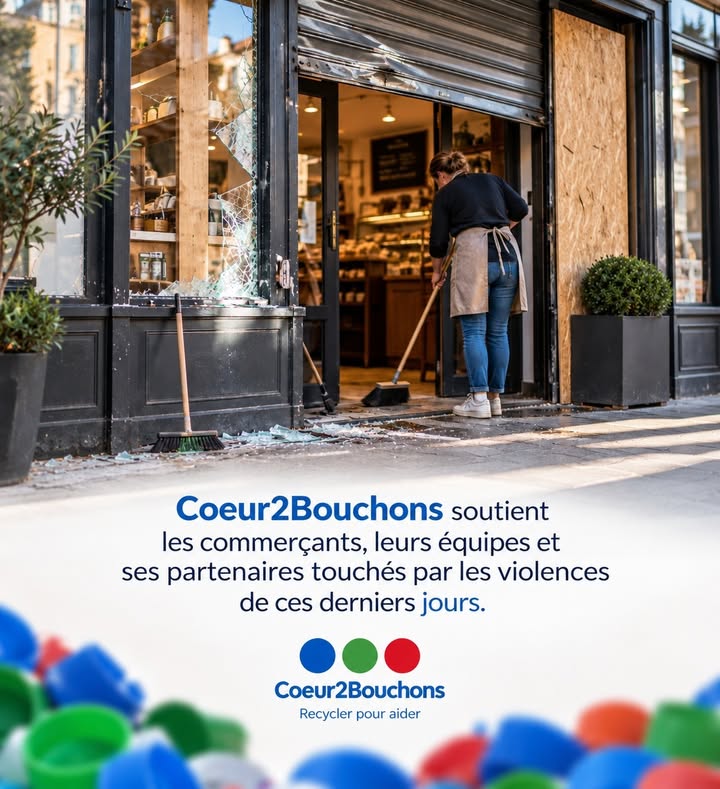 🔵🟢🔴 Une pensée particulière pour les commerçants, leurs équipes et nos partenaires touchés ces derniers…