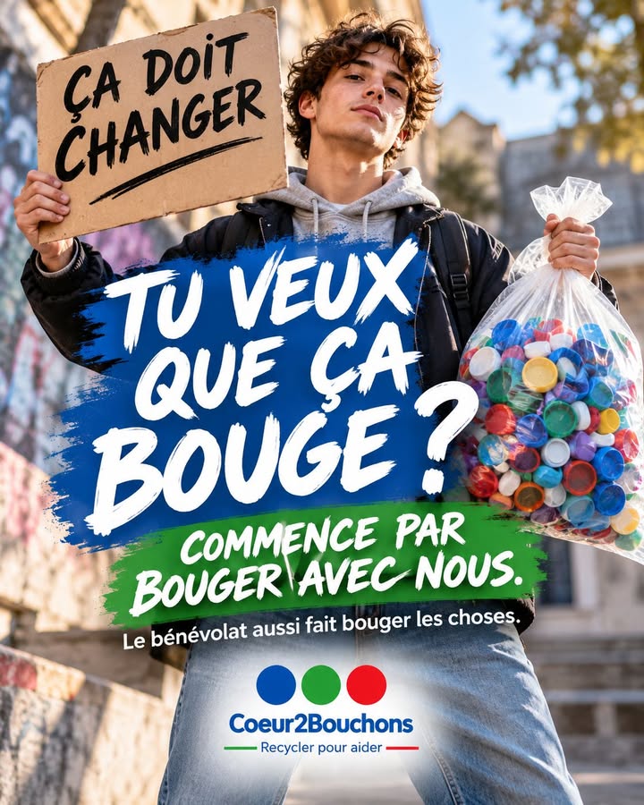 POV : Tu veux que ça bouge ? Alors bouge avec nous Le bénévolat aussi…