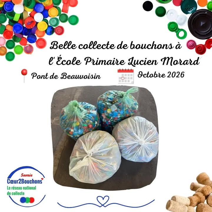 👀 Dans nos régions : belle collecte à Pont-de-Beauvoisin Un grand merci aux élèves, aux…